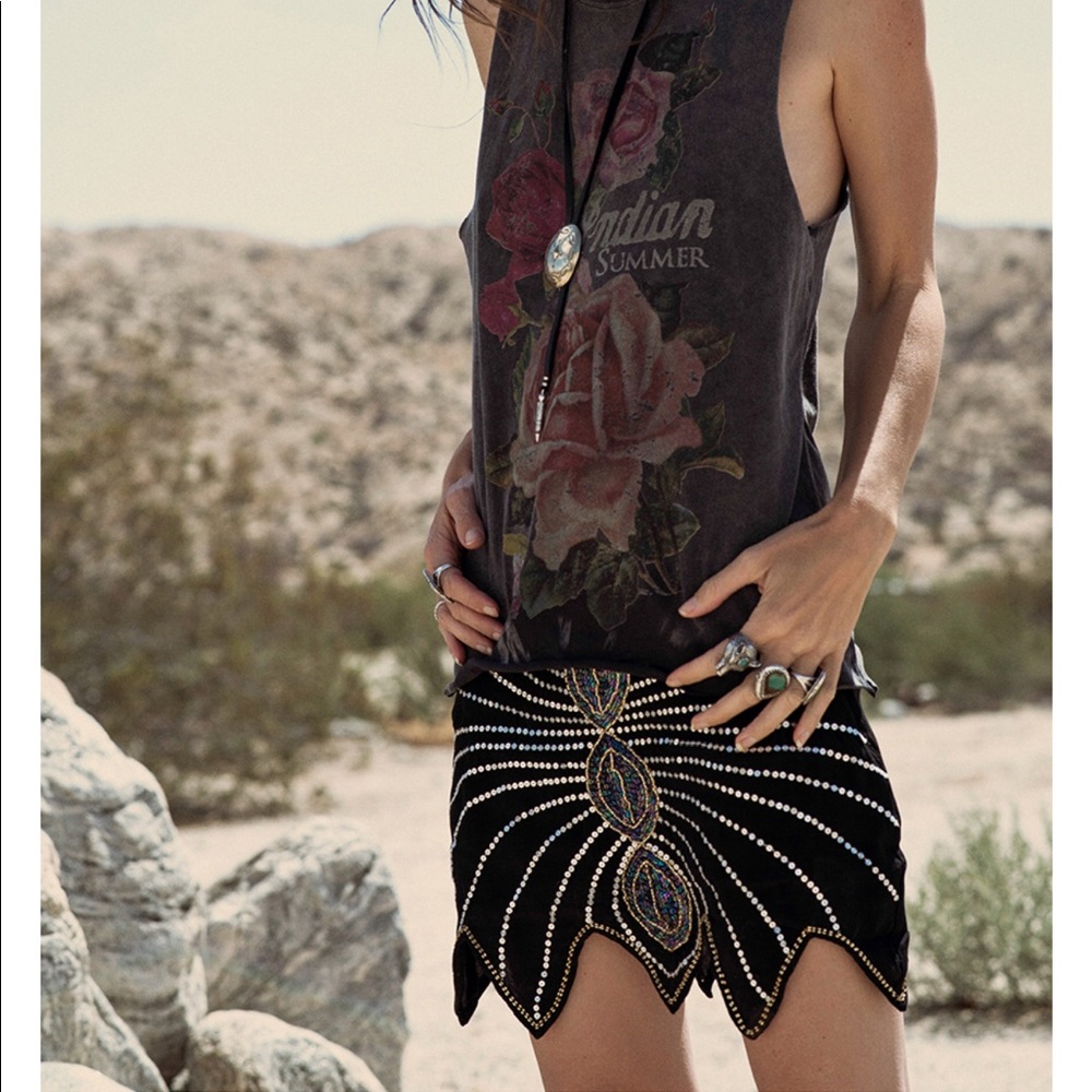 SPELL & THE GYPSY COLLECTIVE Mazzy Star Mini Skirt